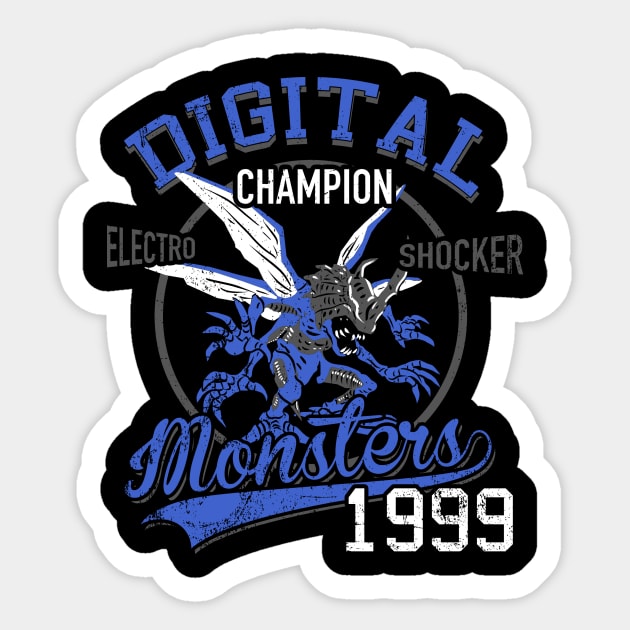 Electro Shocker Sticker by absolemstudio